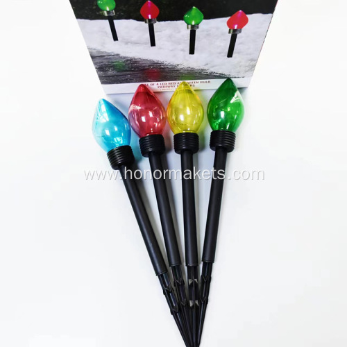 Christmas Solar Bulb Stake